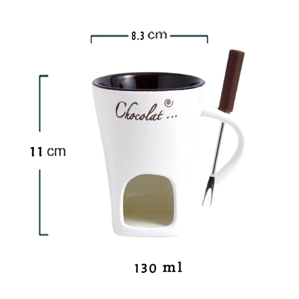 Couple’s Chocolate Fondue Set