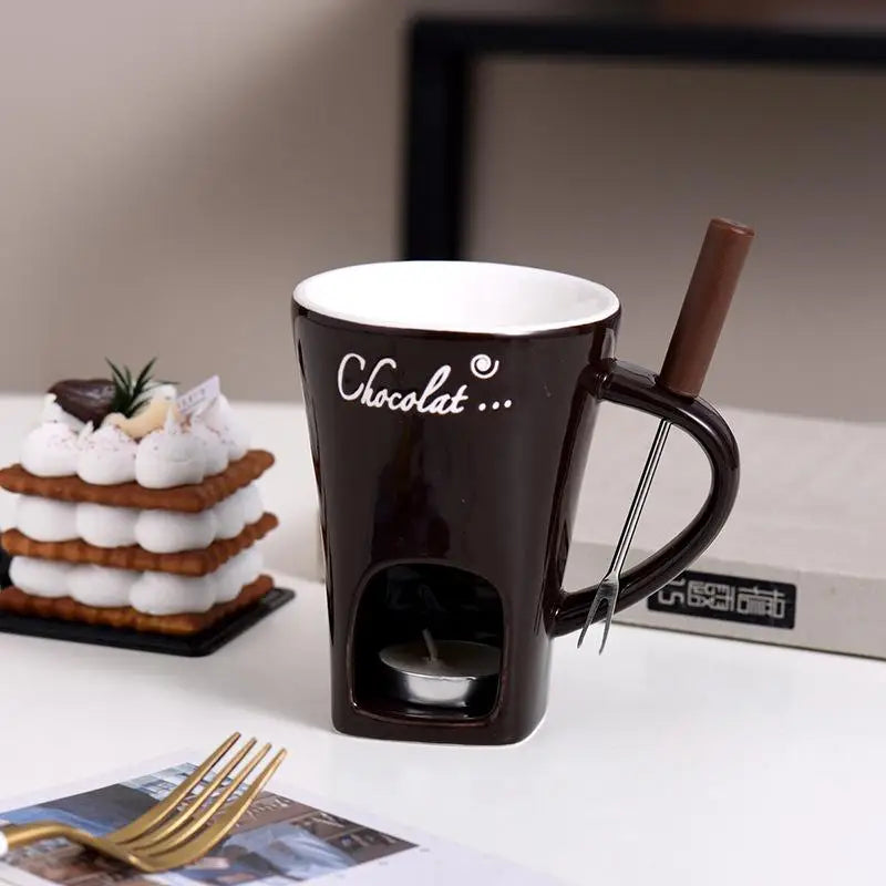 Couple’s Chocolate Fondue Set