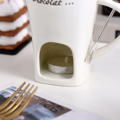 Couple’s Chocolate Fondue Set