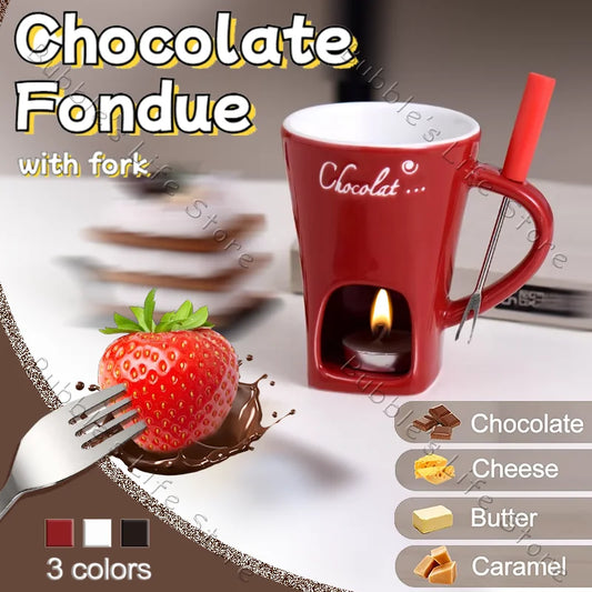 Couple’s Chocolate Fondue Set